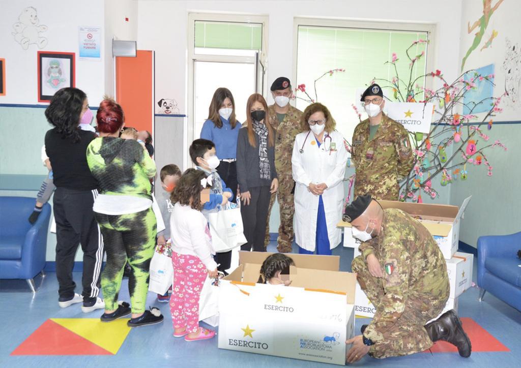 esercito in pediatria nocera