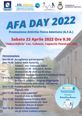 locandina AFA DAY